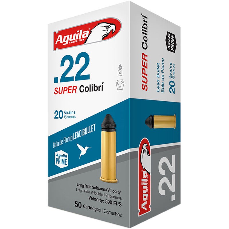 AGUILA 22LR S-COLIBRI 20GR 50 - Taurus Savings